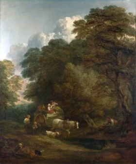 The Market Cart by Thomas Gainsborough The Market Cart by Thomas Gainsborough