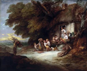 The Cottage Door 1778 by Thomas Gainsborough