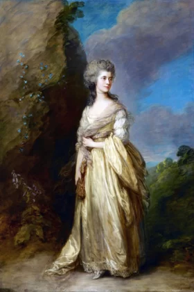 Mrs. Peter William Baker 1781 by Thomas Gainsborough