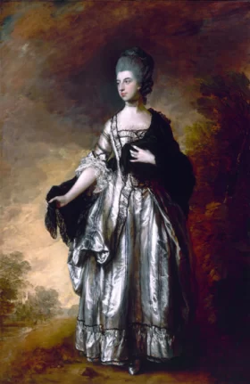 Isabella,Viscountess Molyneux, later Countess of Sefton 1769 by Thomas Gainsborough