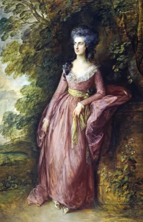 Mrs Hamilton Nisbet by Thomas Gainsborough