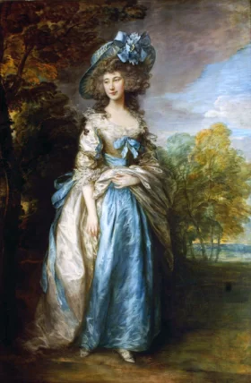 Portrait of Sophia Charlotte Digby, Lady Sheffield by Thomas Gainsborough Portrait of Sophia Charlotte Digby, Lady Sheffield by Thomas Gainsborough