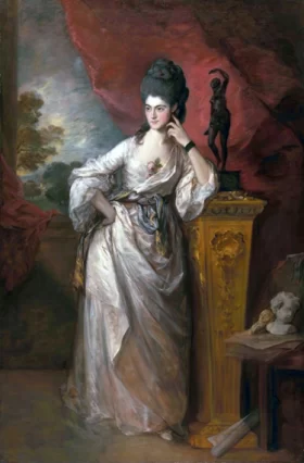 Penelope (Pitt), Viscountess Ligonier 1770 by Thomas Gainsborough Penelope (Pitt), Viscountess Ligonier 1770 by Thomas Gainsborough