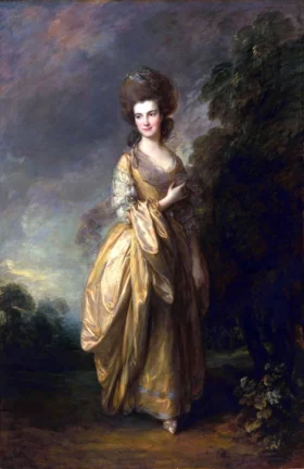 Elizabeth (Jenks) Beaufoy, later Elizabeth Pycroft 1780 by Thomas Gainsborough