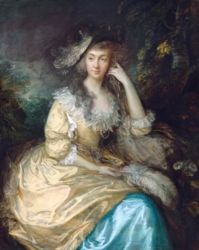Frances Susanna, Lady de Dunstanville 1786 by Thomas Gainsborough