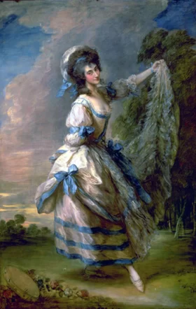 Portrait of Giovanna Baccelli 1782 by Thomas Gainsborough