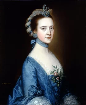 Barbara Browne Bart, Lady Mostyn 1759 by Thomas Gainsborough