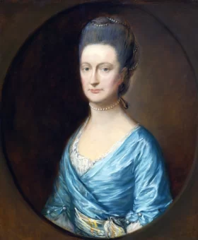 Caroline Fludyer 1772 by Thomas Gainsborough