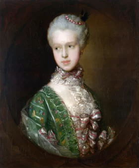 Elizabeth Wrottesley, later Duchess of Grafton by Thomas Gainsborough