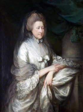 Elizabeth, Viscountess Folkestone by Thomas Gainsborough