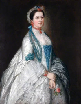 Lady Margaret Downing, Wife of Sir Jacob Downing, 4th Bt by Thomas Gainsborough