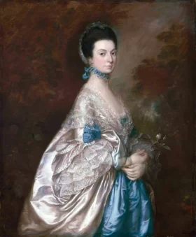 Mrs. Edmund Morton Pleydell 1765 by Thomas Gainsborough Mrs. Edmund Morton Pleydell 1765 by Thomas Gainsborough