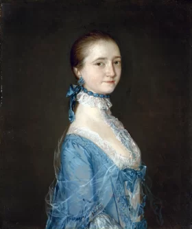 Portait of Elizabeth, wife of Richard Colvile by Thomas Gainsborough Portait of Elizabeth, wife of Richard Colvile by Thomas Gainsborough