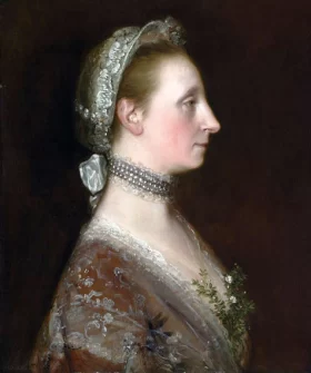 Portrait of a lady, possibly Mary Gibbon by Thomas Gainsborough Portrait of a lady, possibly Mary Gibbon by Thomas Gainsborough
