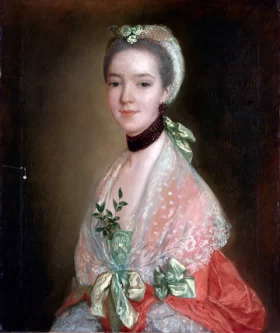 Portrait of a Woman 1760 by Thomas Gainsborough Portrait of a Woman 1760 by Thomas Gainsborough