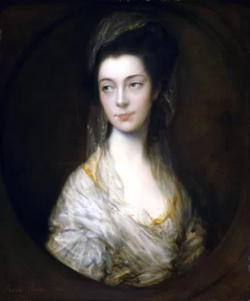 Portrait of Mrs Christopher Horton by Thomas Gainsborough