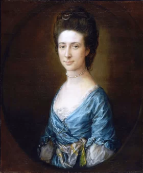 Portrait of Mrs. Clement Tudway 1773 by Thomas Gainsborough