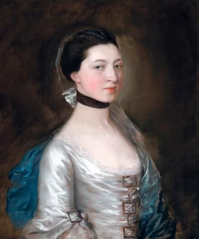 Portrait of Winifred Silvertop, Mrs John Wright by Thomas Gainsborough