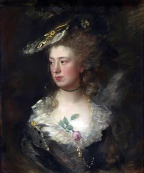 The Artist’s Daughter Mary 1777 by Thomas Gainsborough The Artist’s Daughter Mary 1777 by Thomas Gainsborough