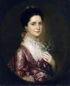 Portrait of Mrs. Richards by Thomas Gainsborough Portrait of Mrs. Richards by Thomas Gainsborough