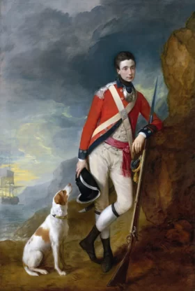 An officer of the 4th Regiment of Foot by Thomas Gainsborough An officer of the 4th Regiment of Foot by Thomas Gainsborough