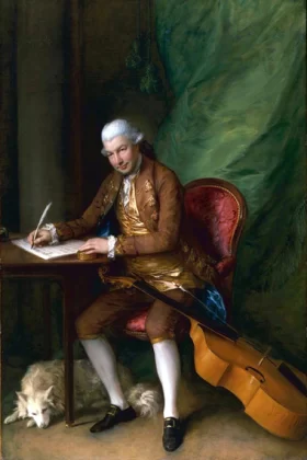 Karl Friedrich Abel 1777 by Thomas Gainsborough Karl Friedrich Abel 1777 by Thomas Gainsborough