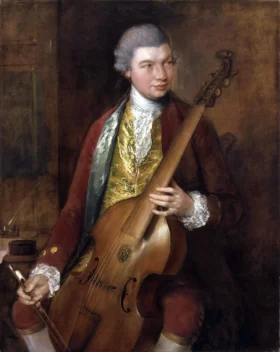 Karl Friedrich Abel 1765 by Thomas Gainsborough Karl Friedrich Abel 1765 by Thomas Gainsborough