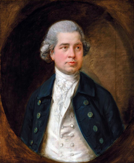 John Taylor 1778 by Thomas Gainsborough