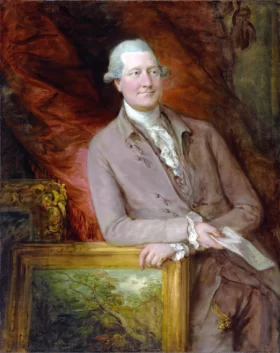 Portrait of James Christie by Thomas Gainsborough Portrait of James Christie by Thomas Gainsborough