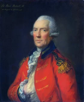 Lieutenant Colonel Paul Pechell by Thomas Gainsborough Lieutenant Colonel Paul Pechell by Thomas Gainsborough