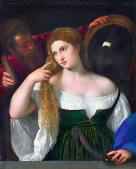 Woman at her toilet 1515 by Titian Vecellio