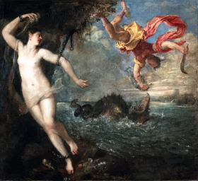 Perseus and Andromeda by Titian Vecellio