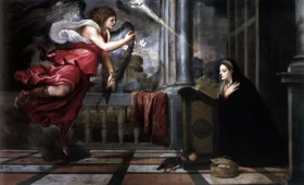 Annunciation by Titian Vecellio