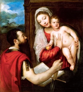 Virgin Mary with Child and St. Paul 1510 by Titian Vecellio