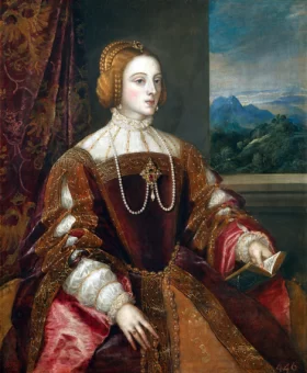 Isabella of Portugal 1548 by Titian Vecellio