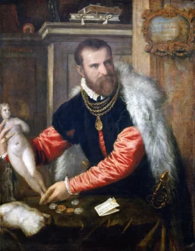 Jacopo Strada by Titian Vecellio