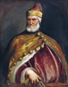 Doge Andrea Gritti by Titian Vecellio
