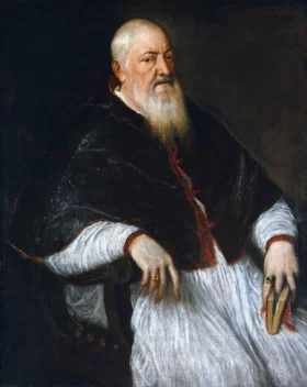 Filippo Archinto, Archbishop of Milan by Titian Vecellio