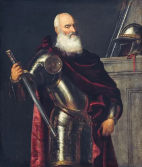 Portrait of Vincenzo Cappello 1540 by Titian Vecellio