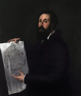 Ritratto di Giulio Romano by Titian Vecellio