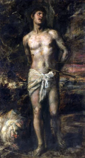 St Sebastian by Titian Vecellio