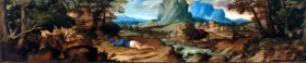 Sleeping Shepherd by Titian Vecellio