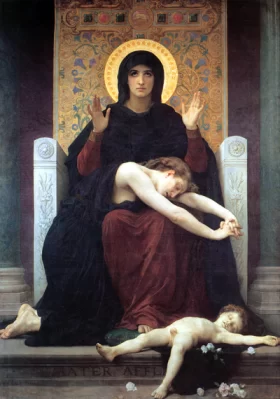 Virgin of Consolation by William-Adolphe Bouguereau Virgin of Consolation by William-Adolphe Bouguereau