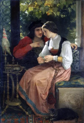 The Proposal 1872 by William-Adolphe Bouguereau The Proposal 1872 by William-Adolphe Bouguereau
