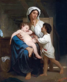 Le Sommeil by William-Adolphe Bouguereau Le Sommeil by William-Adolphe Bouguereau