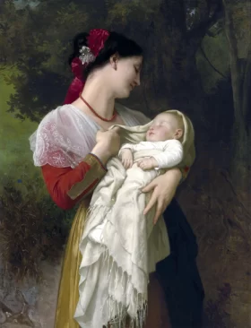 Admiration Maternelle by William-Adolphe Bouguereau Admiration Maternelle by William-Adolphe Bouguereau