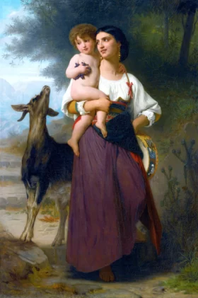 Convoitise by William-Adolphe Bouguereau Convoitise by William-Adolphe Bouguereau