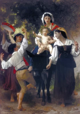 Return from the Harvest (1878) by William-Adolphe Bouguereau