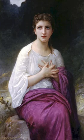 Psyche 1892 by William-Adolphe Bouguereau