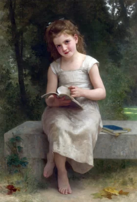 La Liseuse by William-Adolphe Bouguereau La Liseuse by William-Adolphe Bouguereau